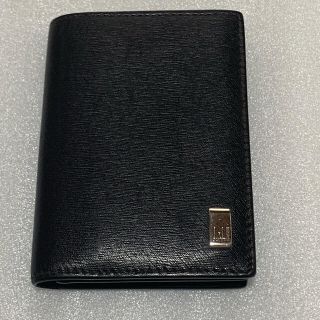 ダンヒル(Dunhill)のdunhill　カードケース　名刺入れ　ダークグレー　カードケース(名刺入れ/定期入れ)