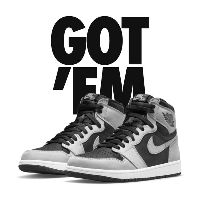 NIKE AIR JORDAN 1 RETRO HIGH OG SHADOW