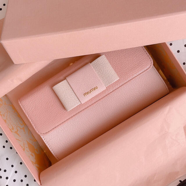 楽天最安値に挑戦】 miumiu 【新品.未使用】♡ミュウミュウ♡ピンク