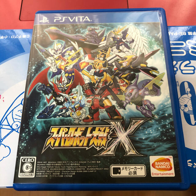 BANDAI(バンダイ)のスーパーロボット大戦X Vita エンタメ/ホビーのゲームソフト/ゲーム機本体(携帯用ゲームソフト)の商品写真