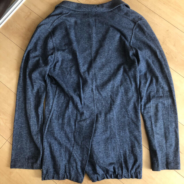 LARDINI ラルディーニ コットンニットジャケット ネイビー LARDINI ラルディーニ コットンニットジャケット ネイビー