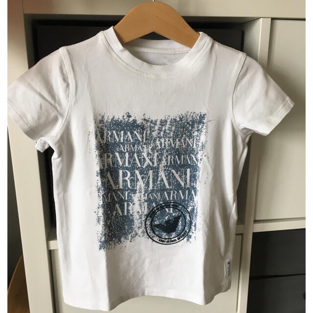 ARMANI JUNIOR(アルマーニ ジュニア)のアルマーニジュニアTシャツ4A106 半袖 キッズ/ベビー/マタニティのキッズ服男の子用(90cm~)(Tシャツ/カットソー)の商品写真