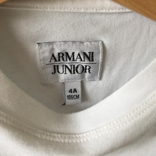 ARMANI JUNIOR(アルマーニ ジュニア)のアルマーニジュニアTシャツ4A106 半袖 キッズ/ベビー/マタニティのキッズ服男の子用(90cm~)(Tシャツ/カットソー)の商品写真