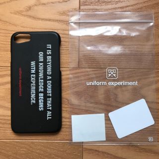 ユニフォームエクスペリメント(uniform experiment)の中古 uniform experiment iPhone 6,7,8 case(iPhoneケース)