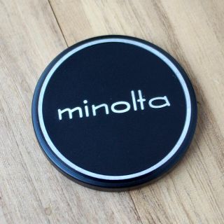 コニカミノルタ(KONICA MINOLTA)の☆美品☆ ミノルタ Minolta メタルレンズキャップ 52mm (レンズ(単焦点))