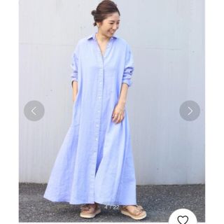 プラージュ(Plage)のplage  linen flared ワンピース(ロングワンピース/マキシワンピース)