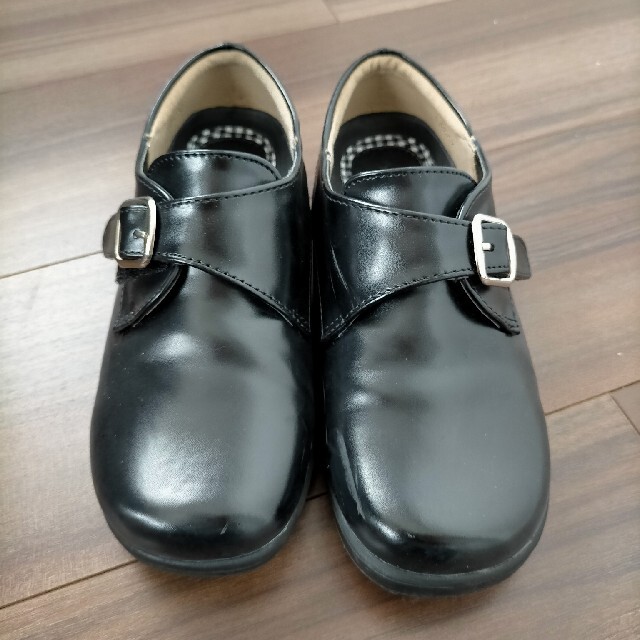 イオン フォーマルシューズ 21cm 黒 キッズ/ベビー/マタニティのキッズ靴/シューズ(15cm~)(フォーマルシューズ)の商品写真