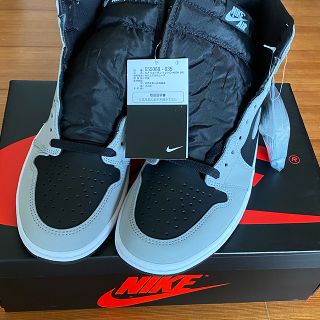 靴/シューズNIKE AIR JORDAN 1 HIGH OG "SHADOW 2.0"