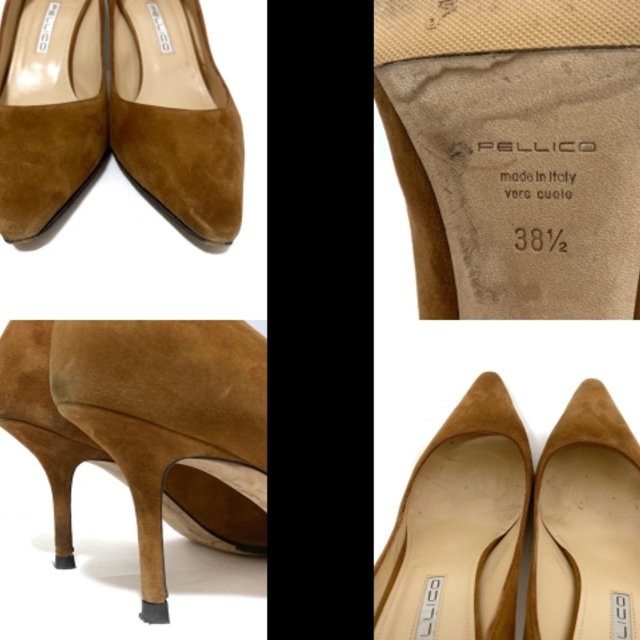 PELLICO(ペリーコ)のペリーコ 38 1/2 レディース - ブラウン レディースの靴/シューズ(ハイヒール/パンプス)の商品写真