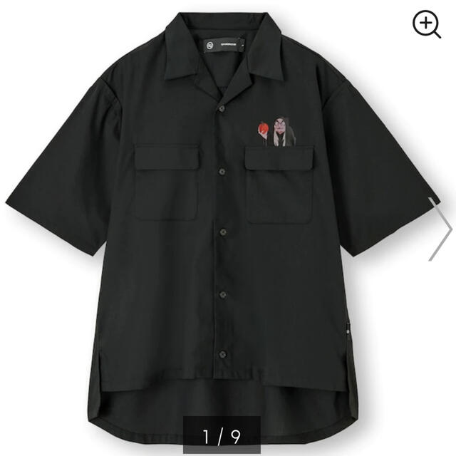 GU(ジーユー)のGUアンダーカバー　オープンカラーシャツ(5分袖) メンズのトップス(シャツ)の商品写真