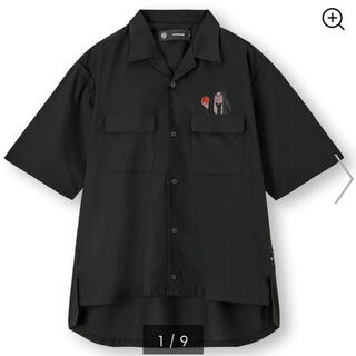 ジーユー(GU)のGUアンダーカバー　オープンカラーシャツ(5分袖)(シャツ)
