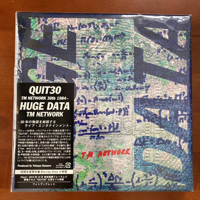 TM NETWORK QUIT30 HUGE DATA 豪華盤 Blu-ray