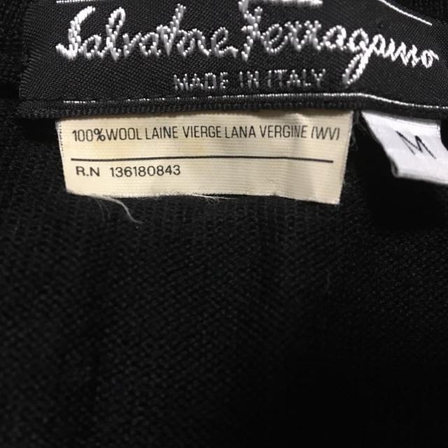 Salvatore Ferragamo(サルヴァトーレフェラガモ)のサルバトーレフェラガモ サイズM - 黒 レディースのトップス(ニット/セーター)の商品写真