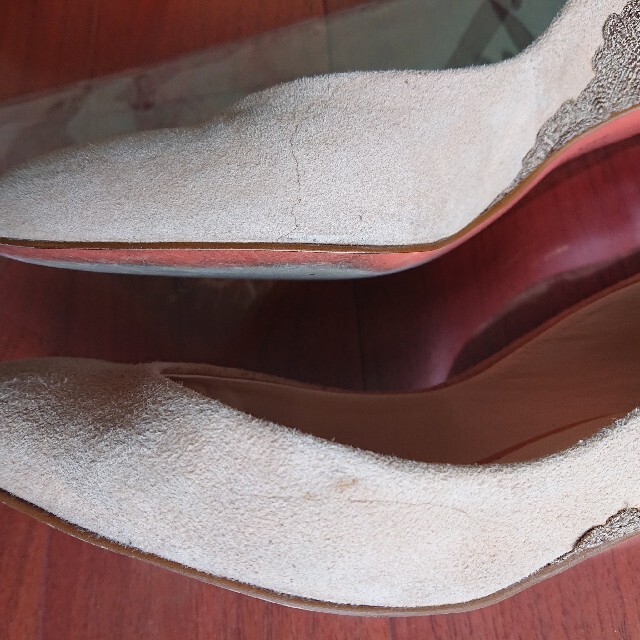 Odette e Odile(オデットエオディール)のOdette e Odile スウェードパンプス レディースの靴/シューズ(ハイヒール/パンプス)の商品写真