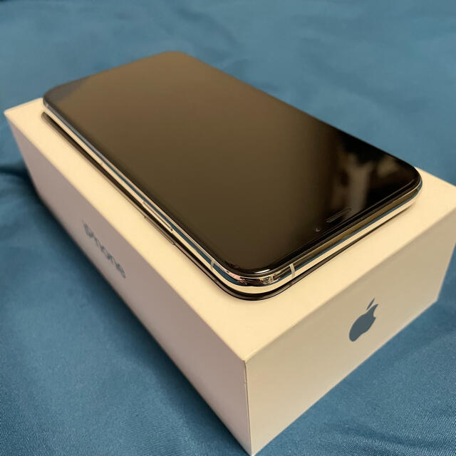 Apple - 【新品】iPhonexs  256G SIMフリー　silver　新品未使用