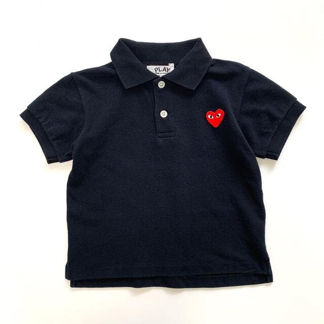 COMME des GARCONS(コムデギャルソン)の☆ PLAY COMME des GARCONS ポロシャツ ☆ キッズ/ベビー/マタニティのキッズ服男の子用(90cm~)(Tシャツ/カットソー)の商品写真