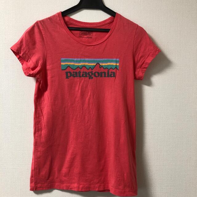 patagonia(パタゴニア)のパタゴニアTシャツ　Patagonia L12 ピンク キッズ/ベビー/マタニティのキッズ服女の子用(90cm~)(Tシャツ/カットソー)の商品写真