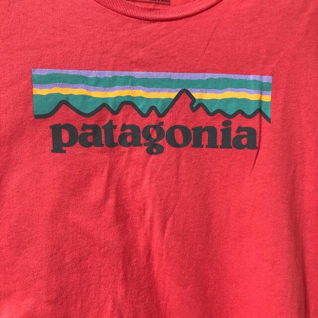 patagonia(パタゴニア)のパタゴニアTシャツ　Patagonia L12 ピンク キッズ/ベビー/マタニティのキッズ服女の子用(90cm~)(Tシャツ/カットソー)の商品写真