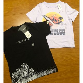 ギャップキッズ(GAP Kids)のGap & ユニクロ　新品タグ付きTシャツ2枚セット(Tシャツ/カットソー)