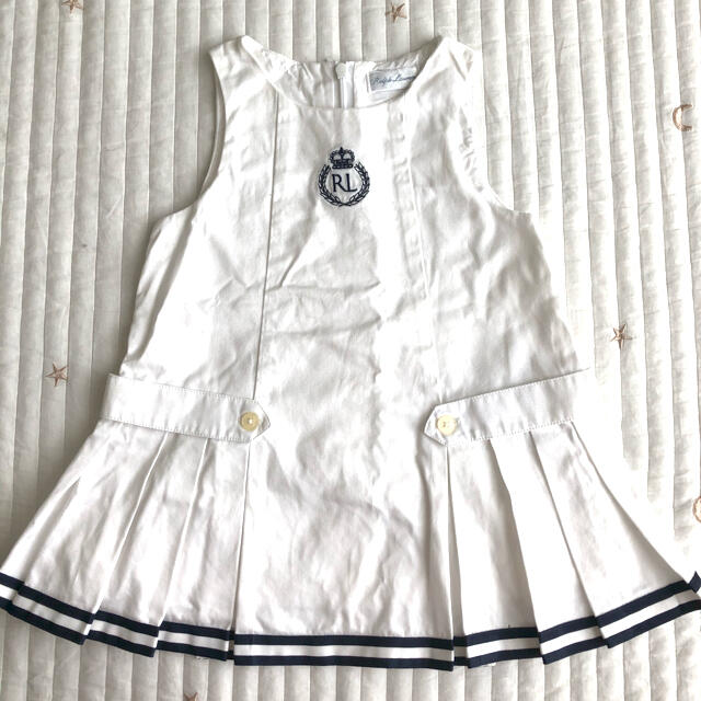 Ralph Lauren(ラルフローレン)のラルフローレン　ベビー　ワンピース キッズ/ベビー/マタニティのベビー服(~85cm)(ワンピース)の商品写真