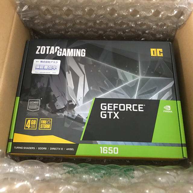 gtx1650 4g 未開封新品