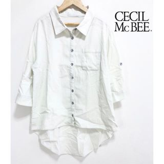 セシルマクビー(CECIL McBEE)の【超人気】❤CECIL McBEE❤ シャツ デニム Mサイズ セシルマクビー(シャツ/ブラウス(長袖/七分))