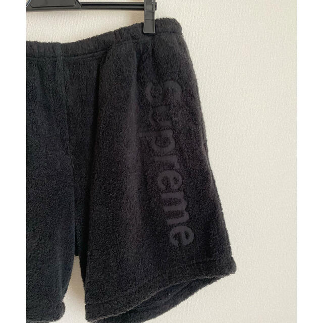 Supreme(シュプリーム)のSupreme Terry Logo Short Black S 18ss 黒 メンズのパンツ(ショートパンツ)の商品写真