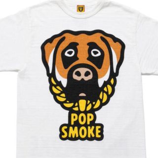 シュプリーム(Supreme)のHUMAN MADE × POP SMOKE ヒューマンメイド×ポップ・スモーク(Tシャツ/カットソー(半袖/袖なし))