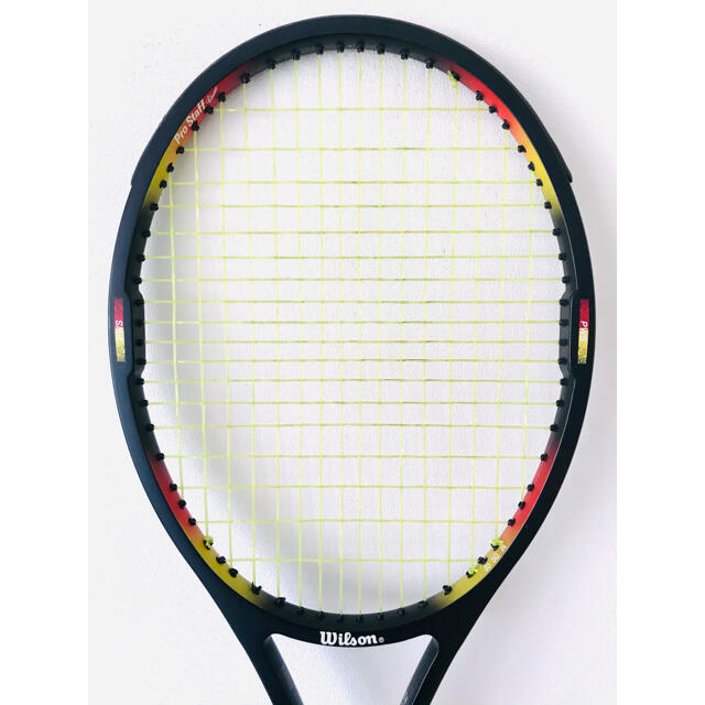 wilson(ウィルソン)の【美品】ウィルソン『プロスタッフ クラシック 85』テニスラケット／台湾製／希少 スポーツ/アウトドアのテニス(ラケット)の商品写真