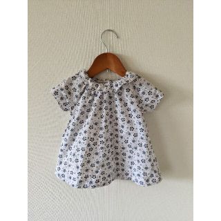 プチバトー(PETIT BATEAU)のプチバトー　ワンピース　86cm(ワンピース)