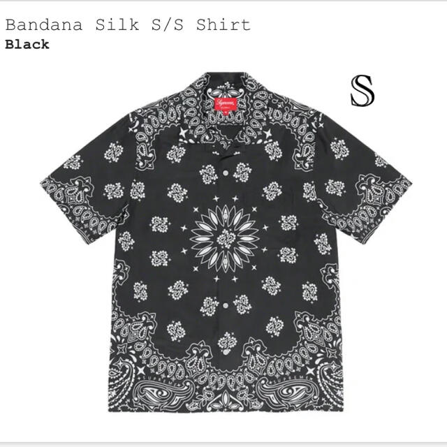 supreme bandana silk shirt L ペイズリー