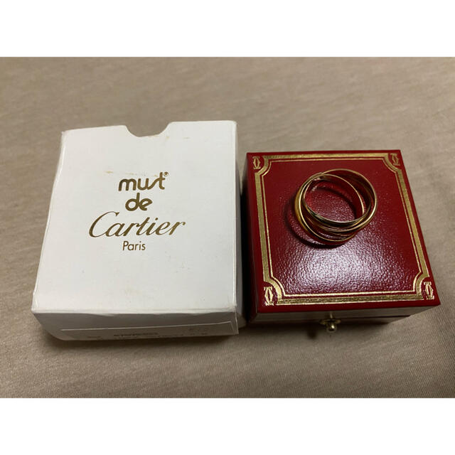 Cartier(カルティエ)のカルティエ☆トリニティ3連リング 55 レディースのアクセサリー(リング(指輪))の商品写真