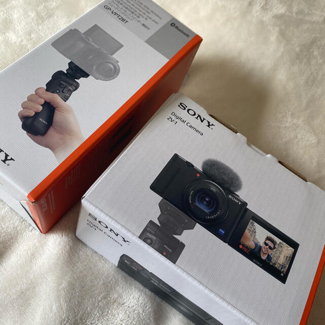 SONY VLOGCAM ZV-1G  MACUSBアダプタ、SDカード付き