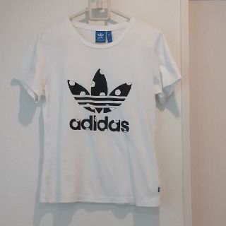 アディダス(adidas)のアディダス オリジナルロゴＴシャツ(Tシャツ(半袖/袖なし))