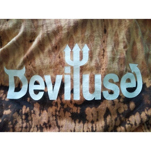 Deviluse(デビルユース)の俺だけの Deviluse ONLY ONE ブリーチタイダイ柄Tシャツ メンズのトップス(Tシャツ/カットソー(半袖/袖なし))の商品写真