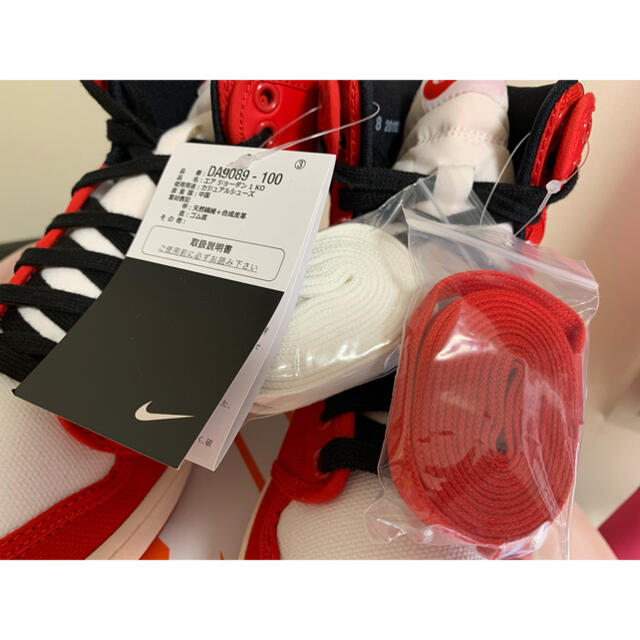 NIKE(ナイキ)のNIKE AIR JORDAN 1 KO CHICAGO  メンズの靴/シューズ(スニーカー)の商品写真