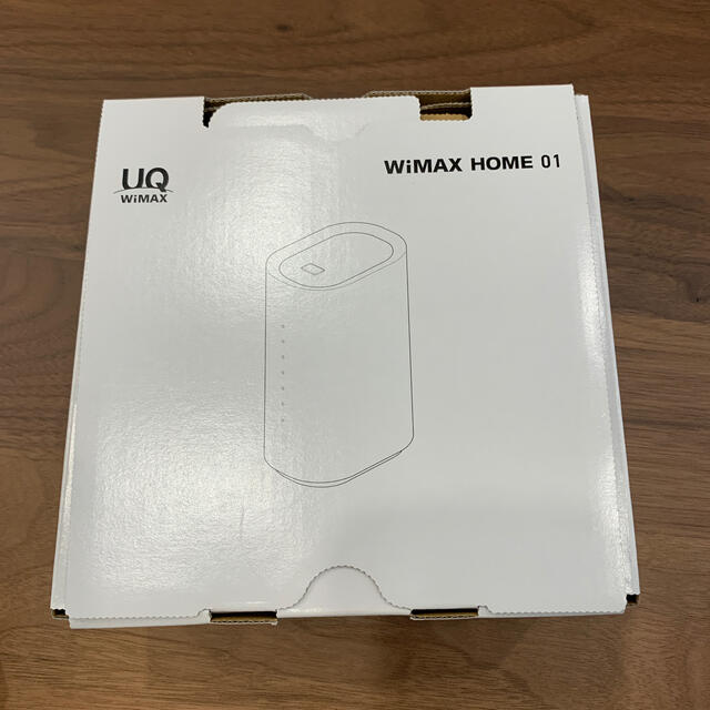 au(エーユー)のUQ WiMAX HOME01ルーター スマホ/家電/カメラのスマホ/家電/カメラ その他(その他)の商品写真