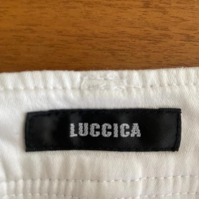 Luccica(ルチカ)のLUCCICA ショートパンツ ホワイト レディースのパンツ(ショートパンツ)の商品写真