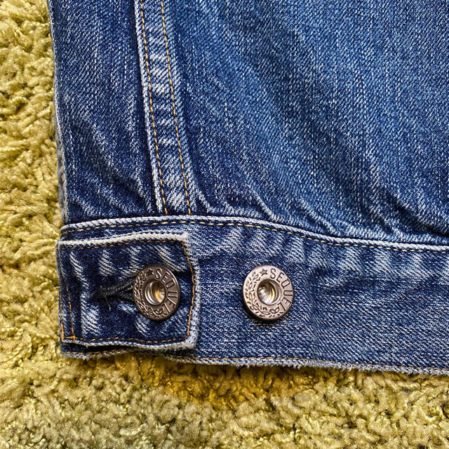 SEQUEL FRAGMENT DAMAGE DENIM JACKET SEQUEL FRAGMENT DAMAGE DENIM JACKET