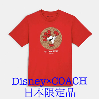 コーチ Coach ディズニー Tシャツ レディース 半袖 の通販 31点 コーチのレディースを買うならラクマ
