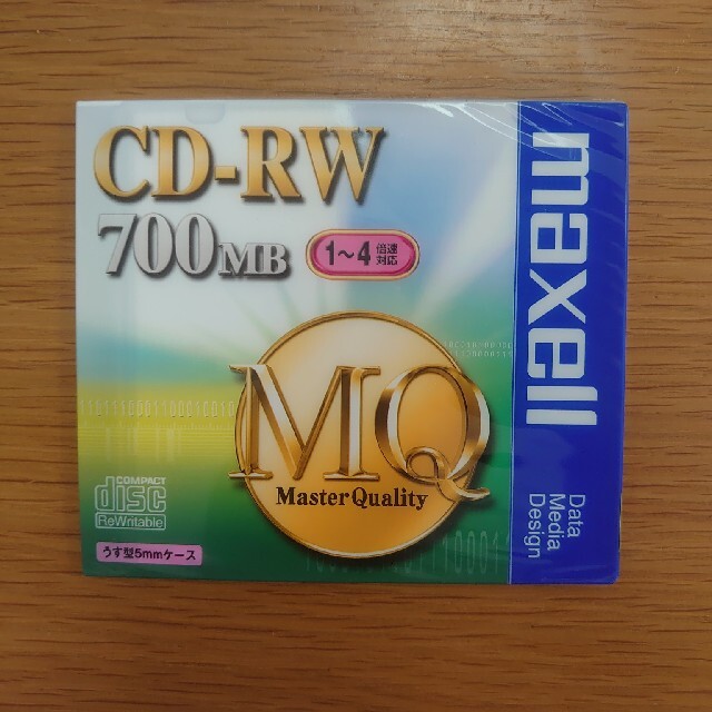 maxell　CD-RW　700MB スマホ/家電/カメラのPC/タブレット(その他)の商品写真