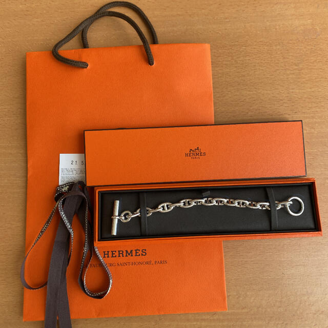 新品 エルメス HERMES シェーヌダンクル MM