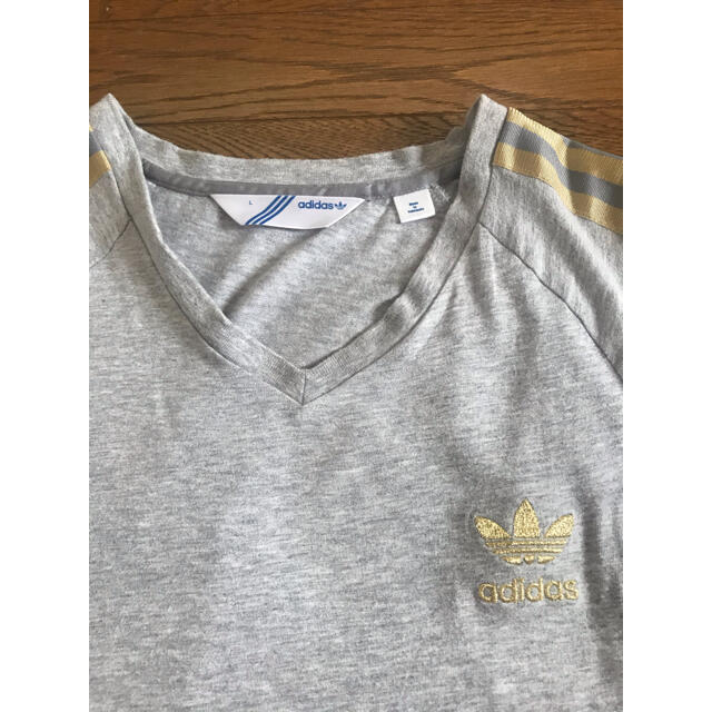 adidas(アディダス)のadidas Tシャツ ワンピ レディースのワンピース(ミニワンピース)の商品写真