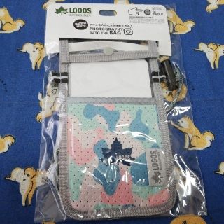 ロゴス(LOGOS)のLOGOS　スマホポーチ　ショルダーバッグ　カモフラ柄(その他)