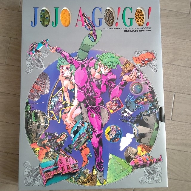 【美品】JOJOA-GO!GO!、ジョジョの奇妙な冒険イラスト集