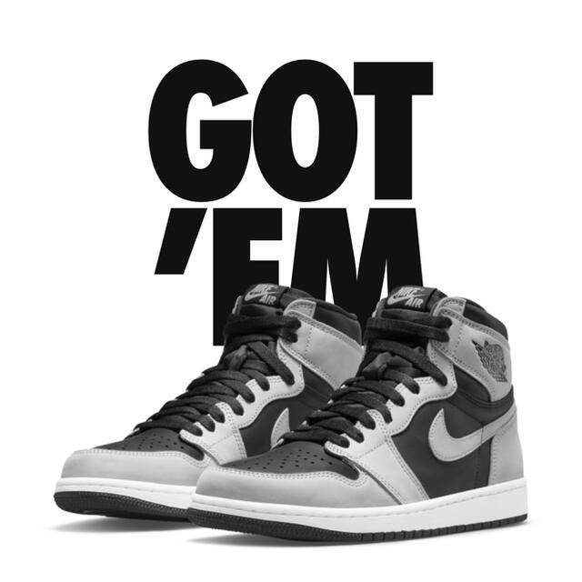 NIKE エアジョーダン1 HIGH SHADOW