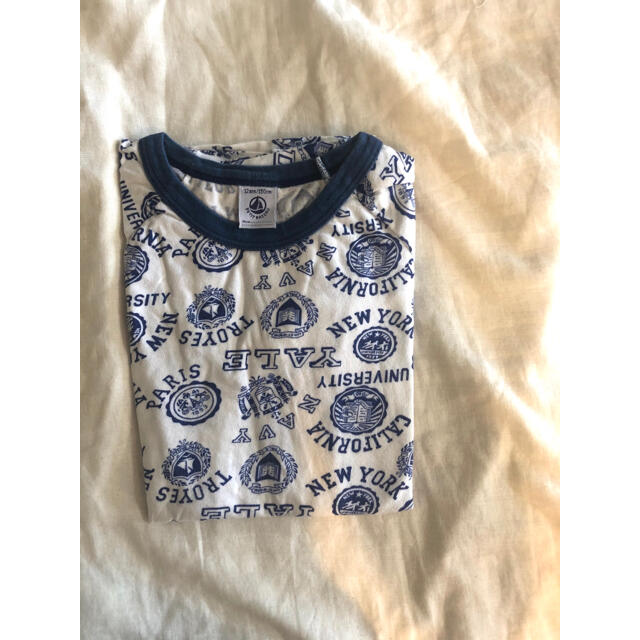 PETIT BATEAU(プチバトー)のプチバトー  Tシャツ　パジャマ キッズ/ベビー/マタニティのキッズ服男の子用(90cm~)(Tシャツ/カットソー)の商品写真