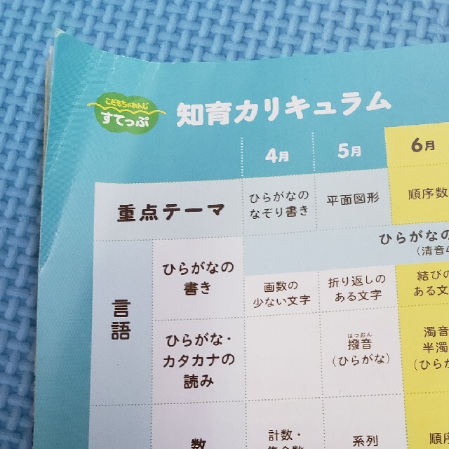 こどもちゃれんじすてっぷ　6月号 キッズ/ベビー/マタニティのおもちゃ(知育玩具)の商品写真