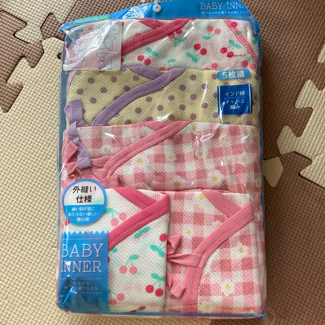 新品ベビー肌着　短肌着コンビ肌着セット キッズ/ベビー/マタニティのベビー服(~85cm)(肌着/下着)の商品写真