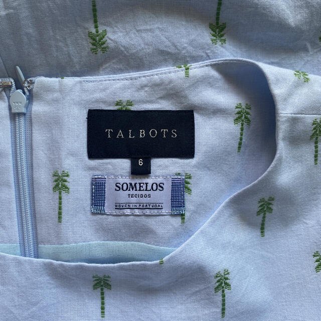 TALBOTS(タルボット)の【2点購入価格】タルボットソメロスコットン膝丈ワンピース レディースのワンピース(ひざ丈ワンピース)の商品写真